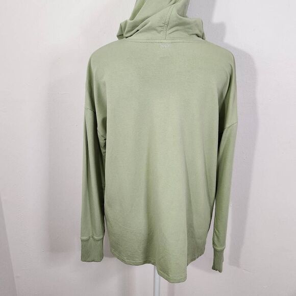 Zuda Green Hoodie Pullover Size XXS Pastel Green Activewear Top - Picture 4 of 7
